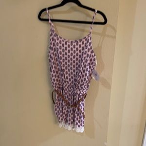 Girls Romper w/belt.